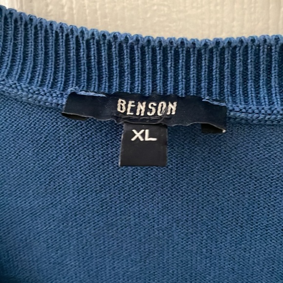 Benson Tied Dyed Lightweight Cotton Sweater - Picture 3 of 6